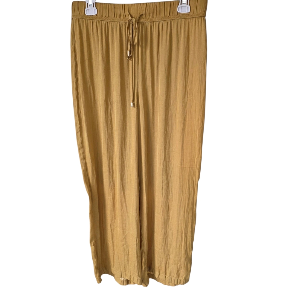 Rachel Zoe Gold Wide-Leg Pants
